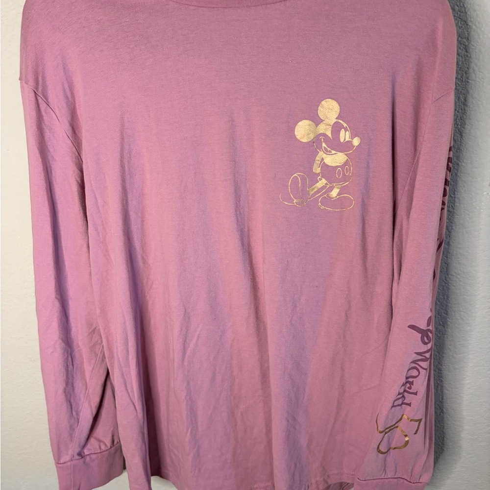 Walt Disney World 50th Anniversary EARidescent Mickey Longsleeve XL